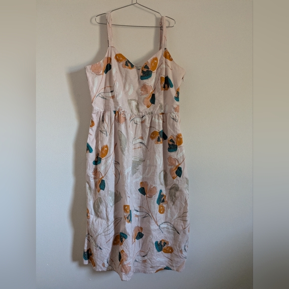 Rachel Zoe Dresses & Skirts - Rachel Zoe Linen A-line Sundress With Pockets